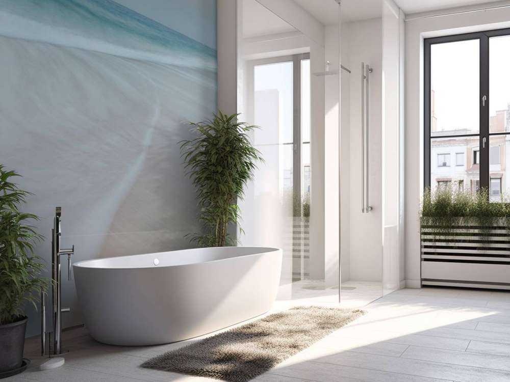 Breakers sulla spiaggia