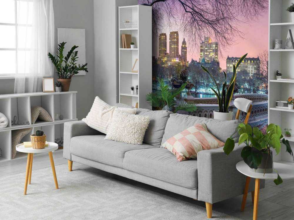 Parco centrale colorato