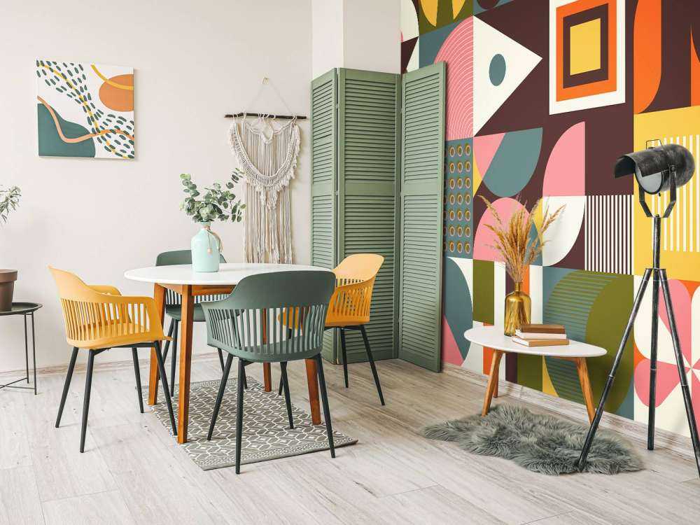 Forme astratte colorate