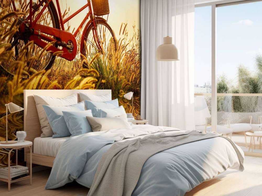 Bicicletta al tramonto