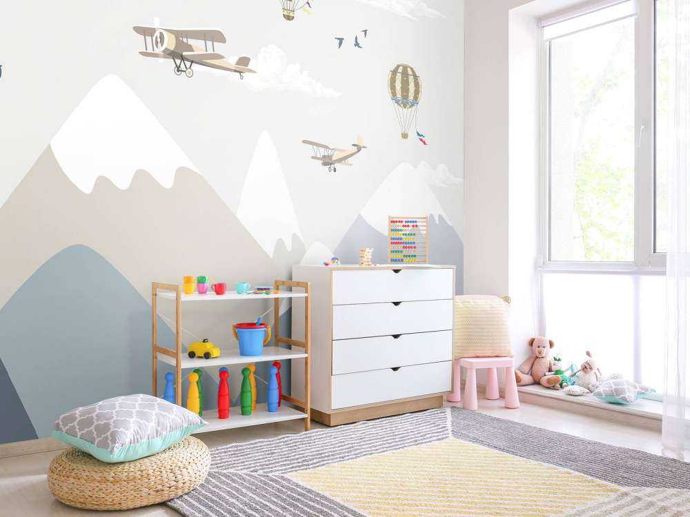 Montagne con palloncini