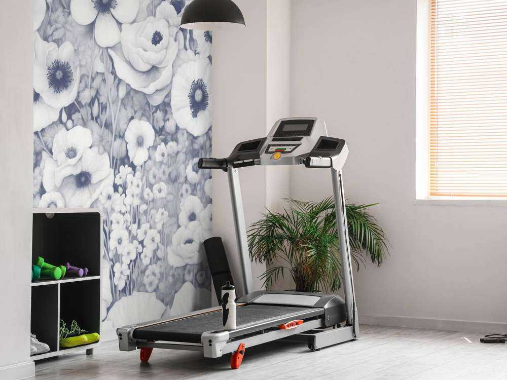 Racconto di Papavero Monocromo Blu