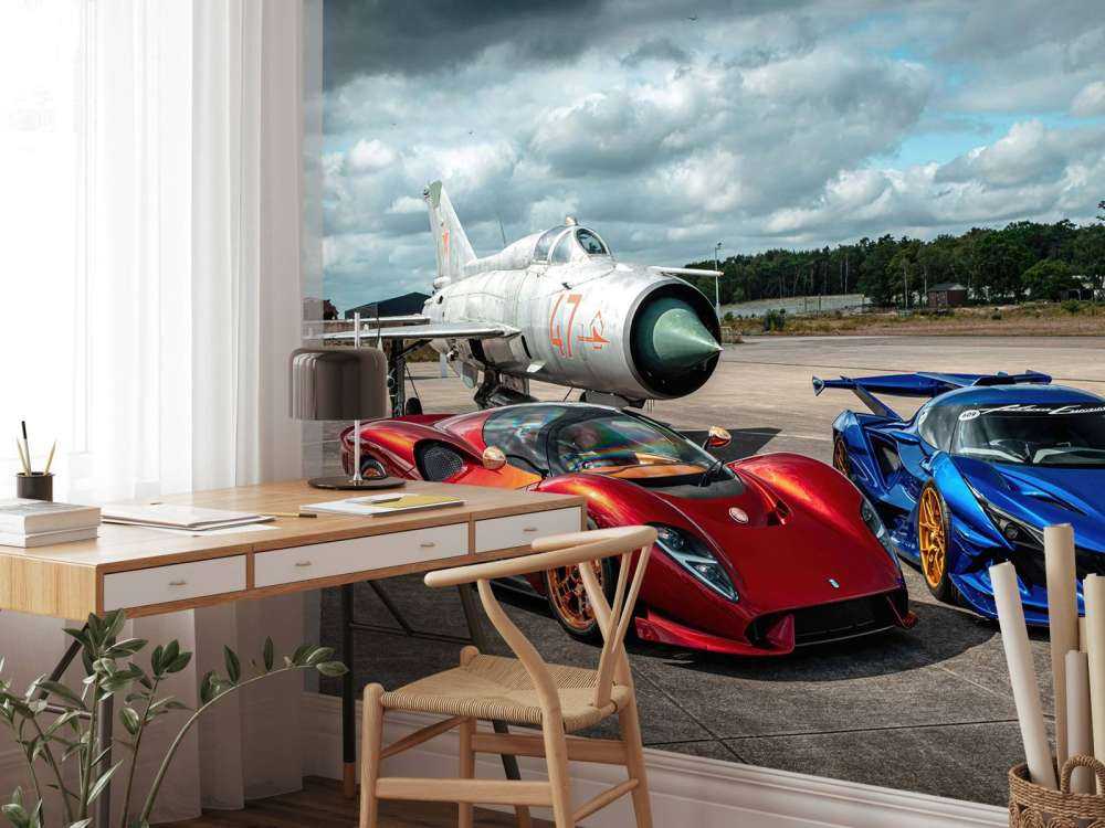 Supercar contro aerei da combattimento