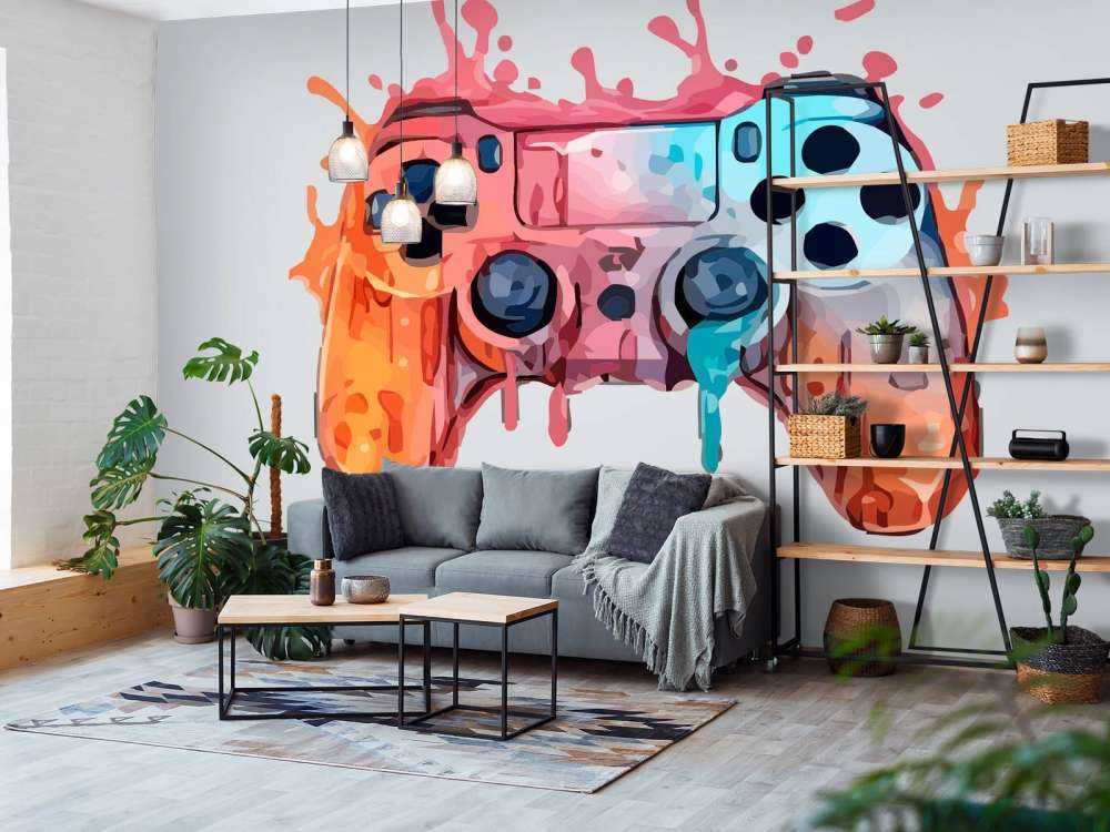 Acquerello Giocatore Splash