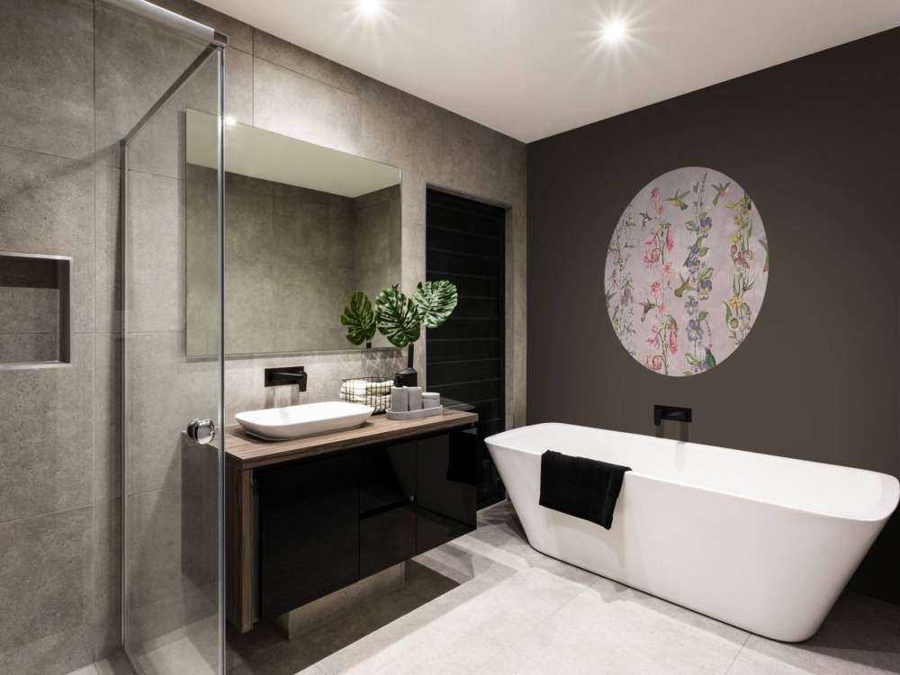 Fiori di prato e giardino rosa