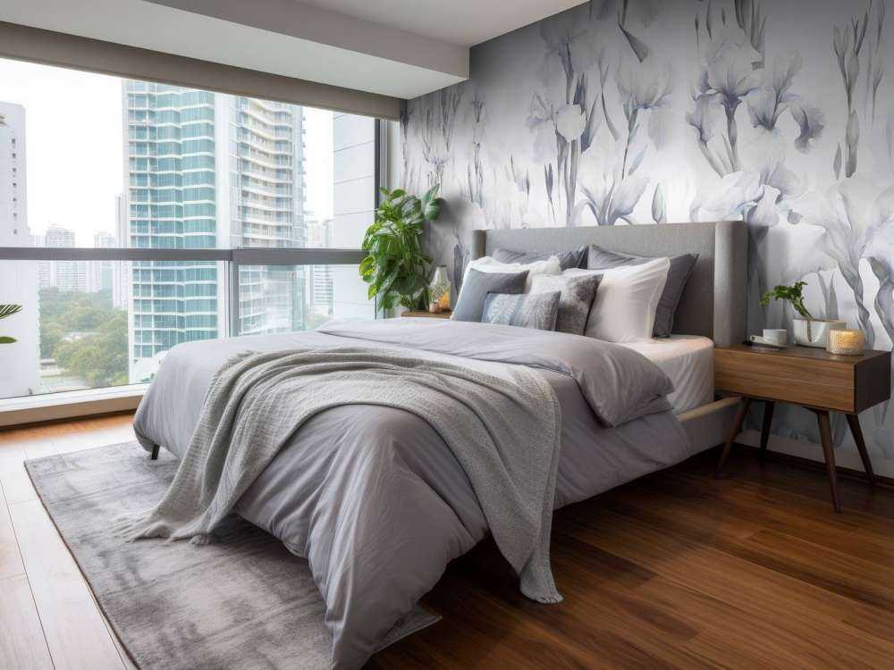 Iris danzano grigio senza soluzione di continuità