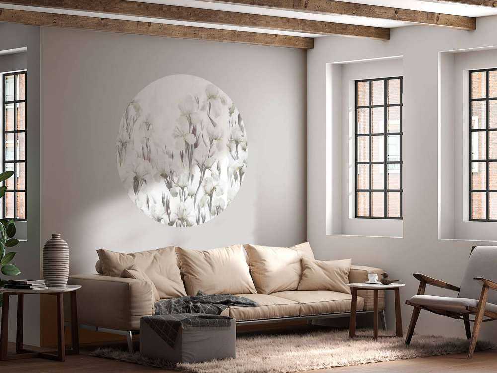 Iris danzano beige senza soluzione di continuità