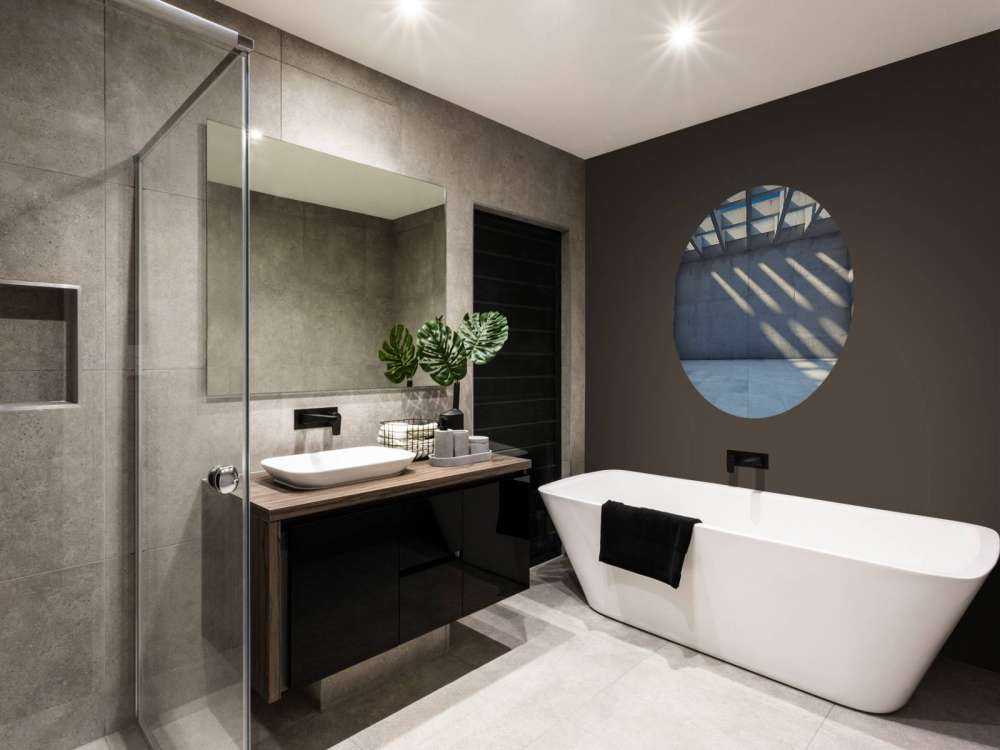 Spazio vuoto con tetto aperto