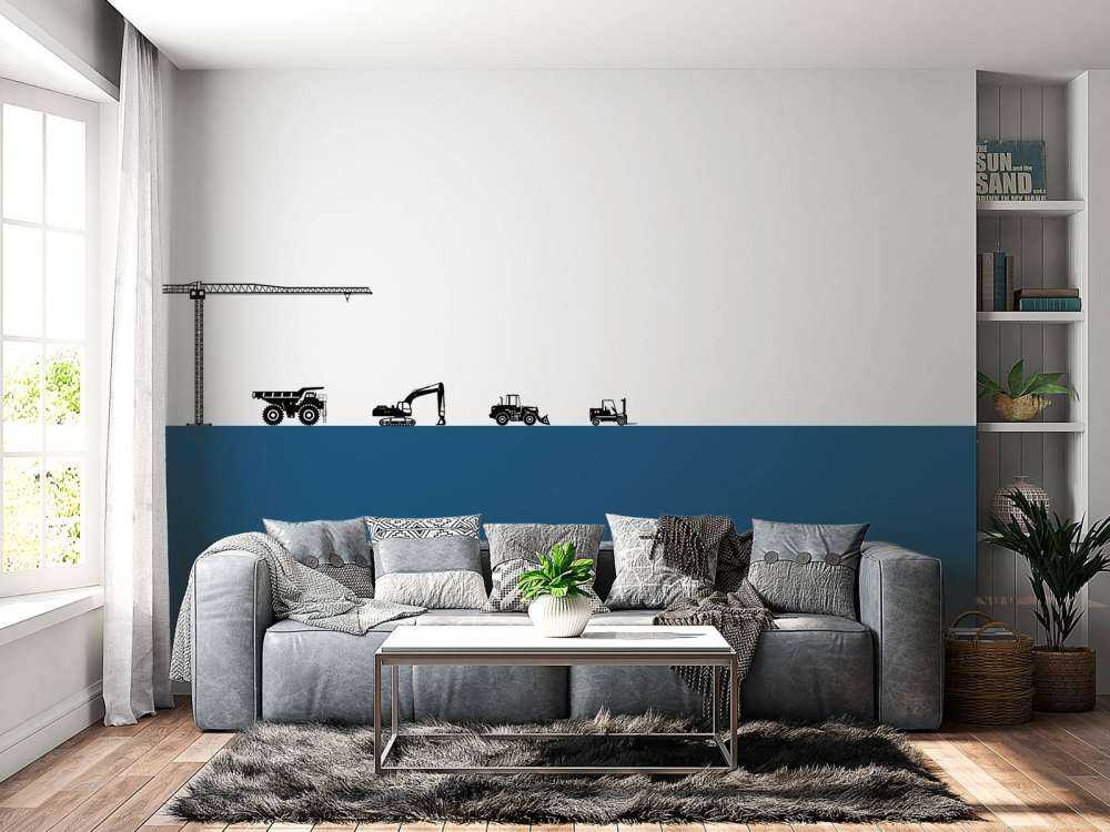 Sagome di veicoli da lavoro