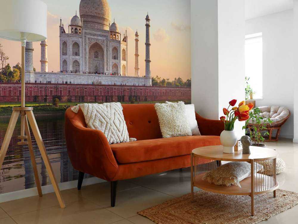 Taj Mahal al mattino