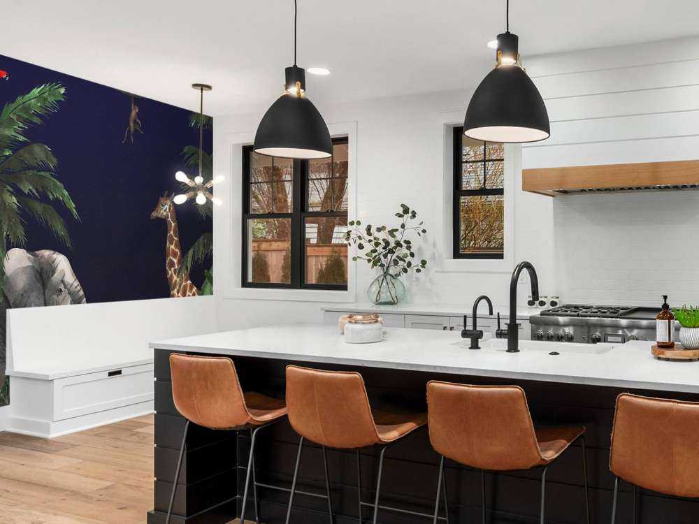 Jungle dieren bij nacht