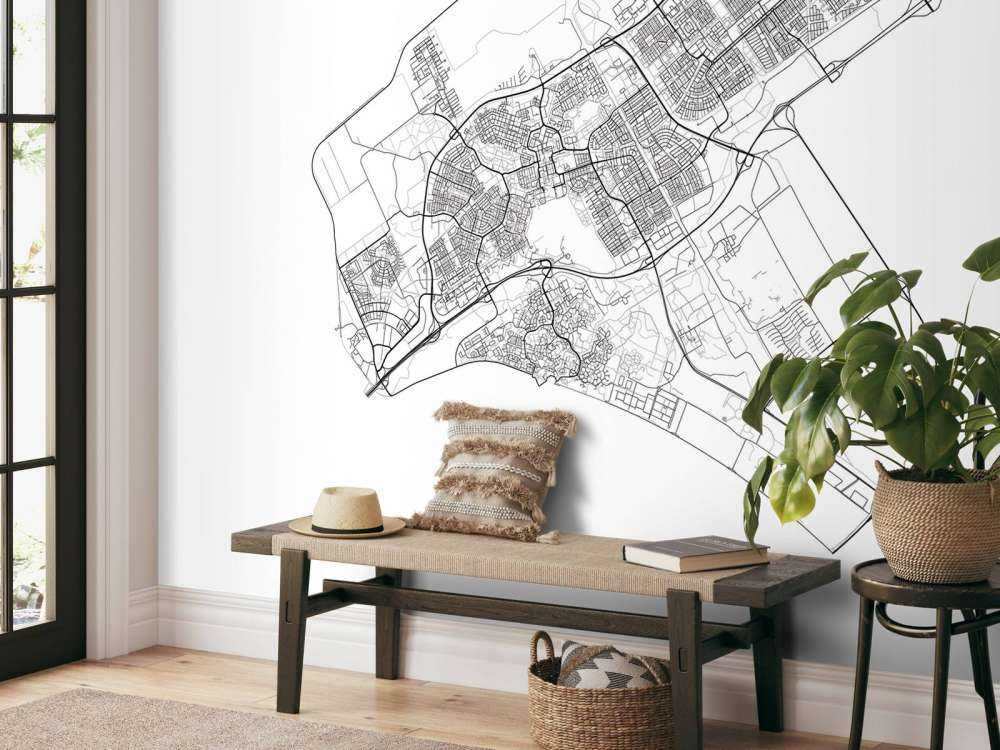 Pianta di Almere, bianco