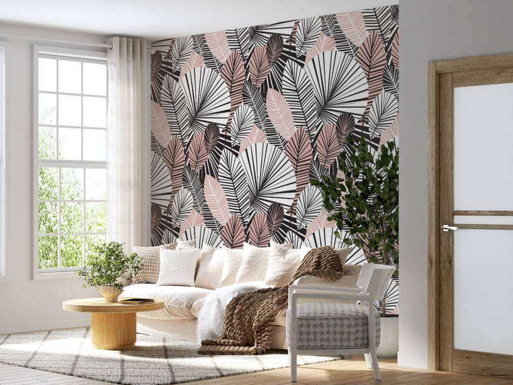 Elegante motivo floreale