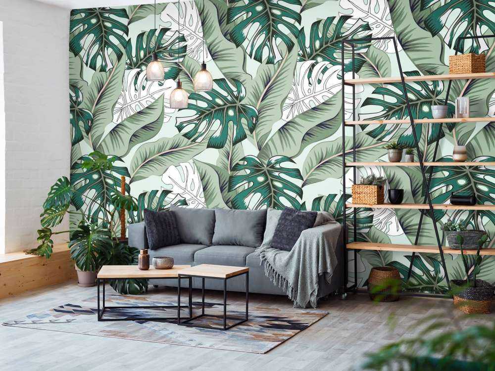 Piante della giungla esotica