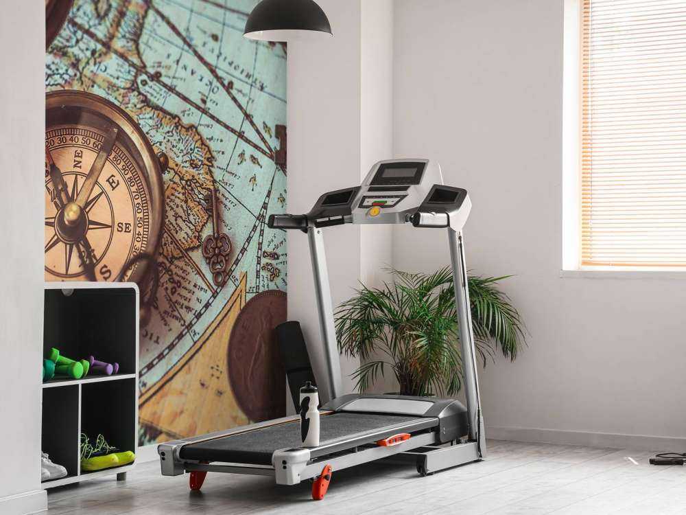 Mappa del mondo vintage con bussola