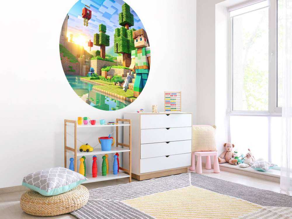 Tramonto nella valle a blocchi