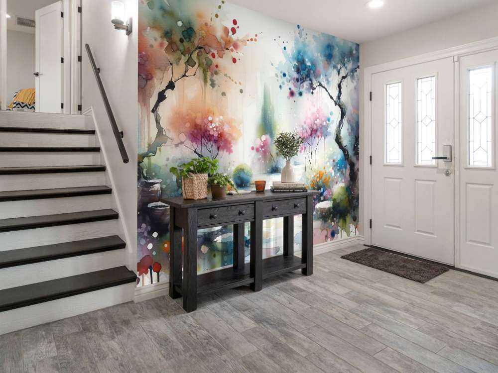 Dreamlike Garden Pathway Scene