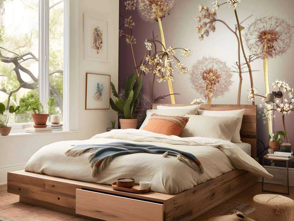 Fantasia del prato marrone