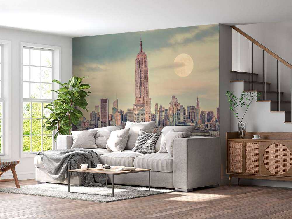 Empire State Building con Manhattan