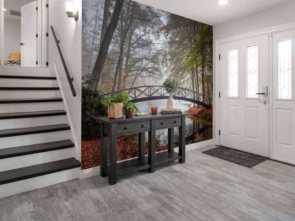 Ponte tra gli alberi