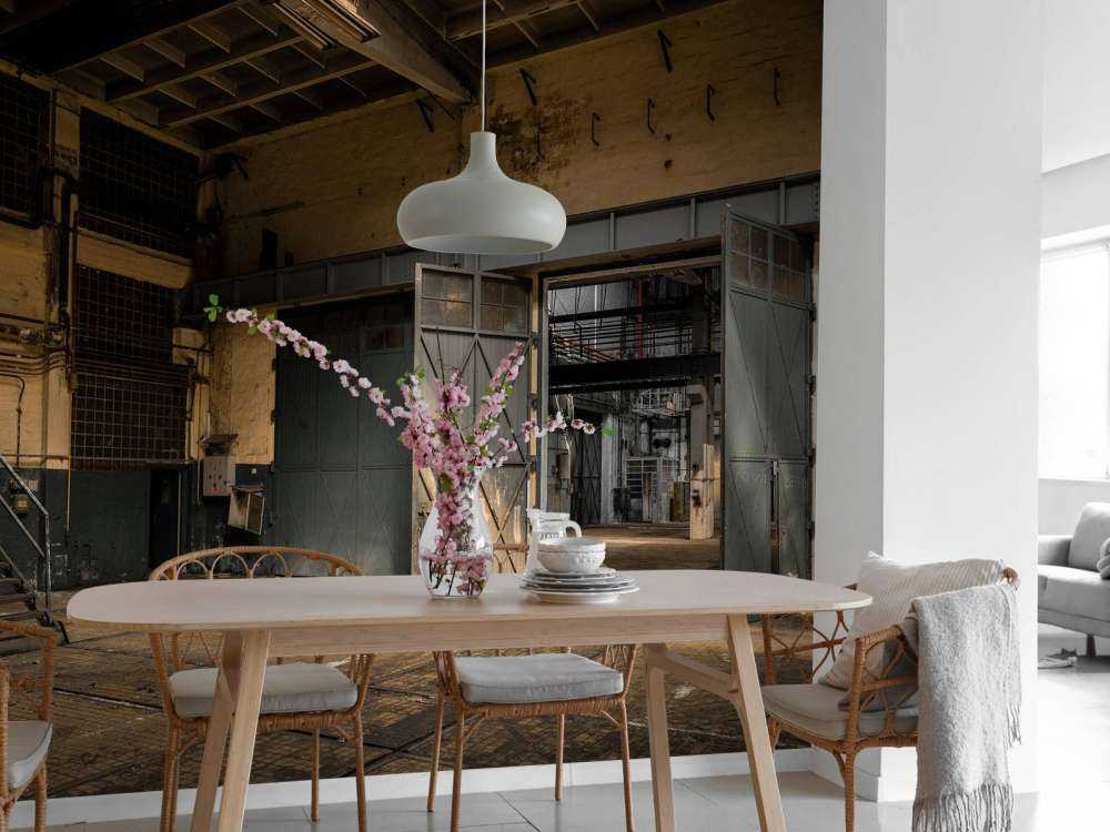 Vecchia fabbrica abbandonata