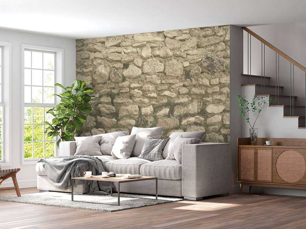 Pietre beige grossolane