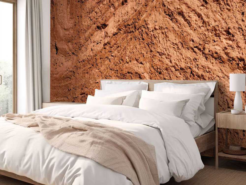 Struttura in terracotta grossolana