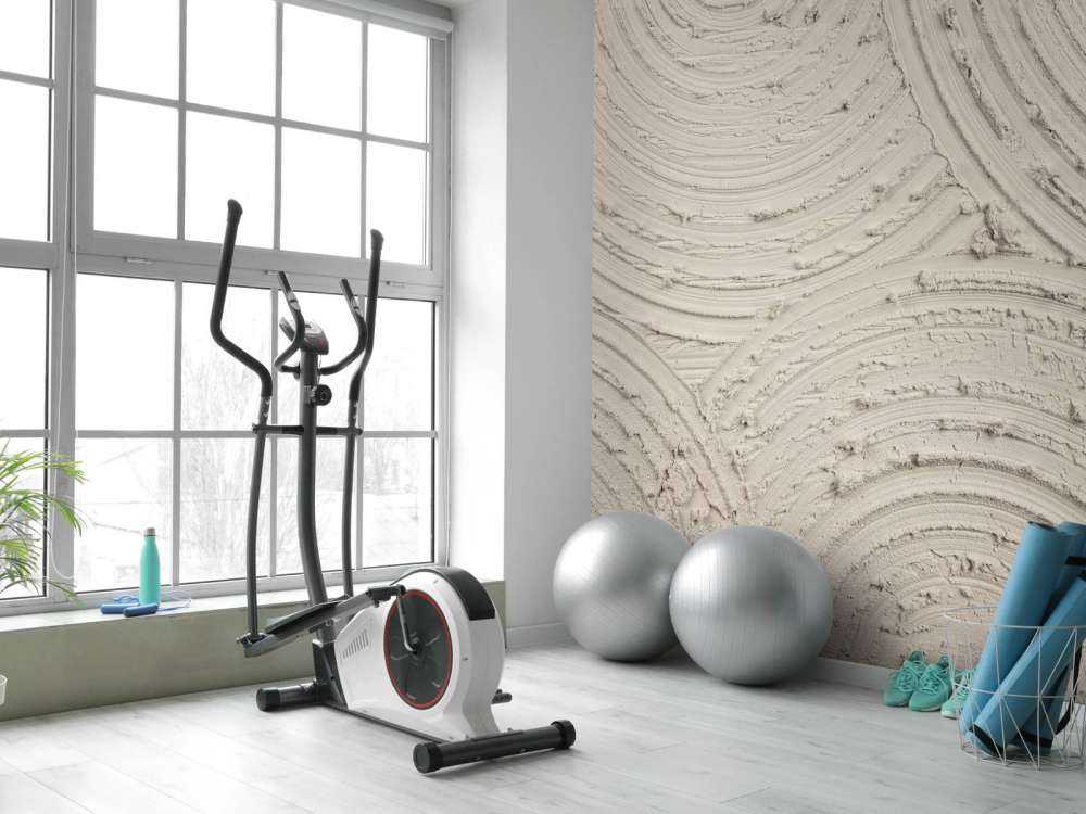 Cerchi Zen struttura grezza in lino