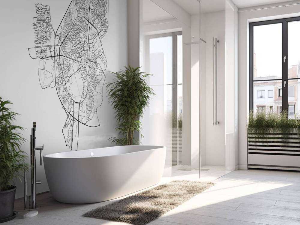 Mappa degli assi, bianco 