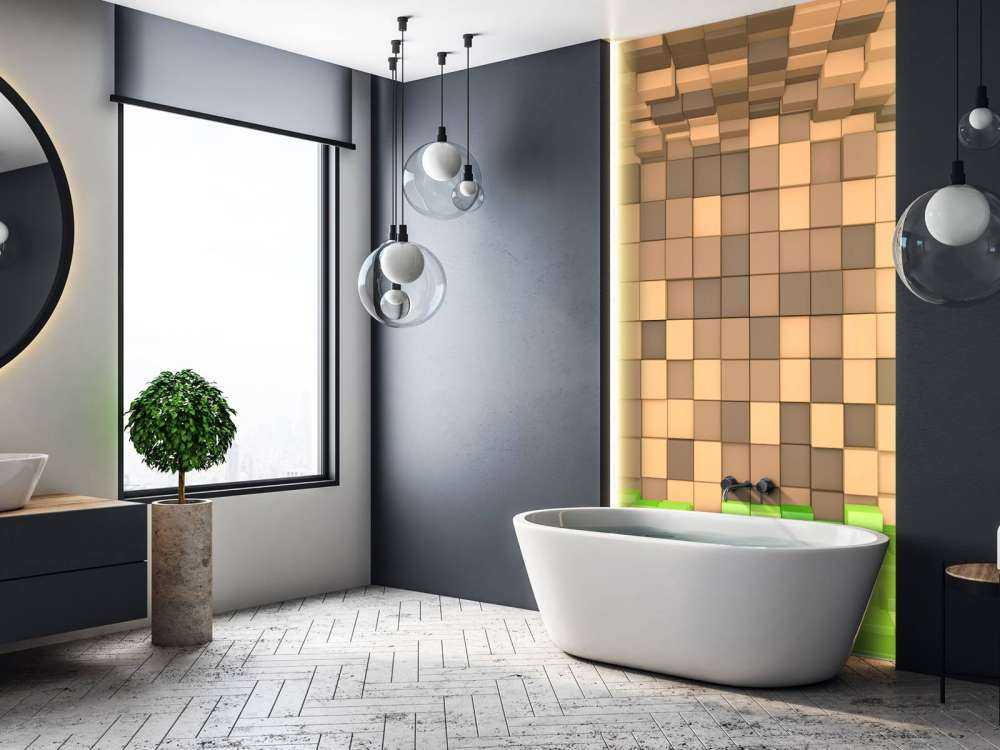 Paesaggio 3D Minecraft