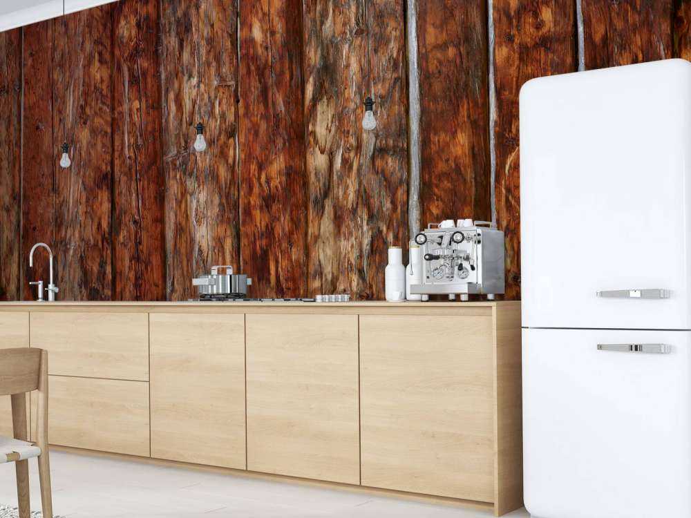 Legno grezzo e ruvido