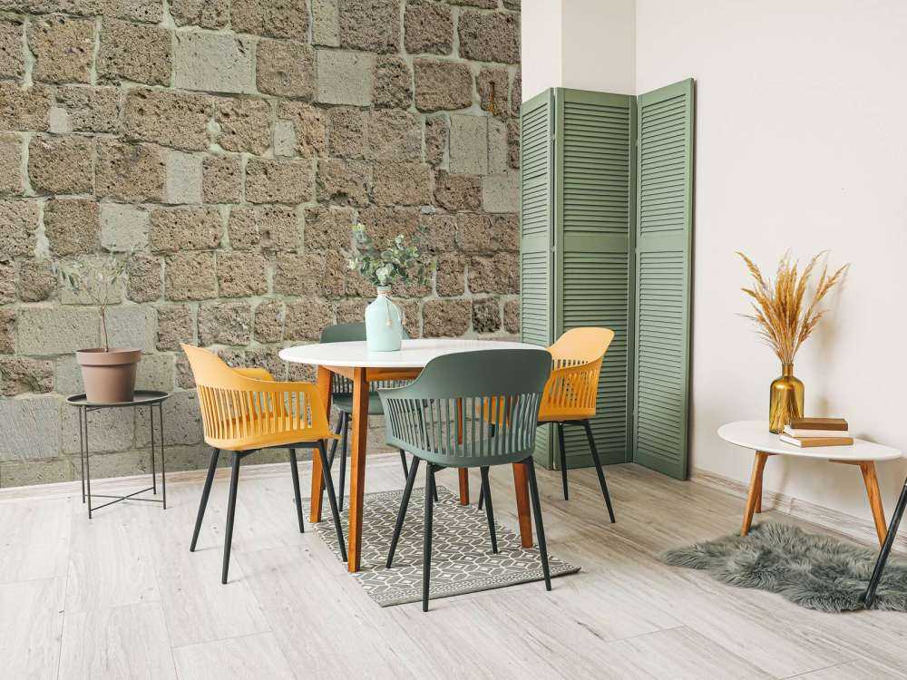 Muro con grandi mattoni