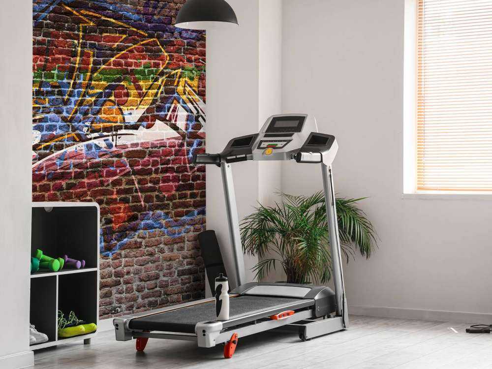 Graffiti su muro di mattoni