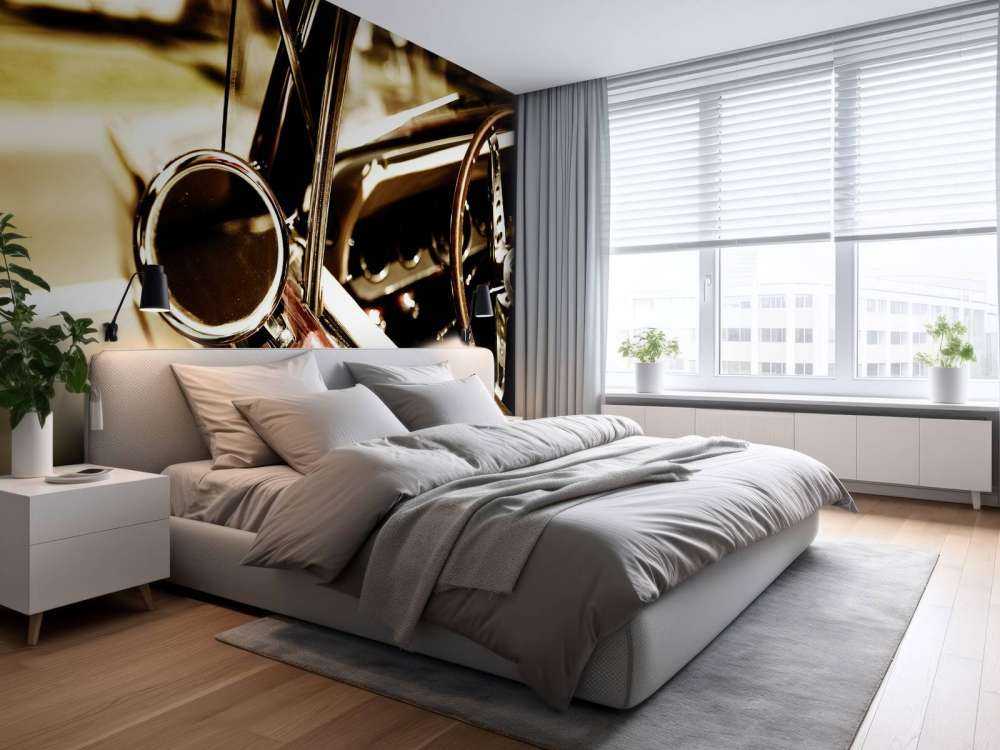 Primo piano rosso auto d'epoca