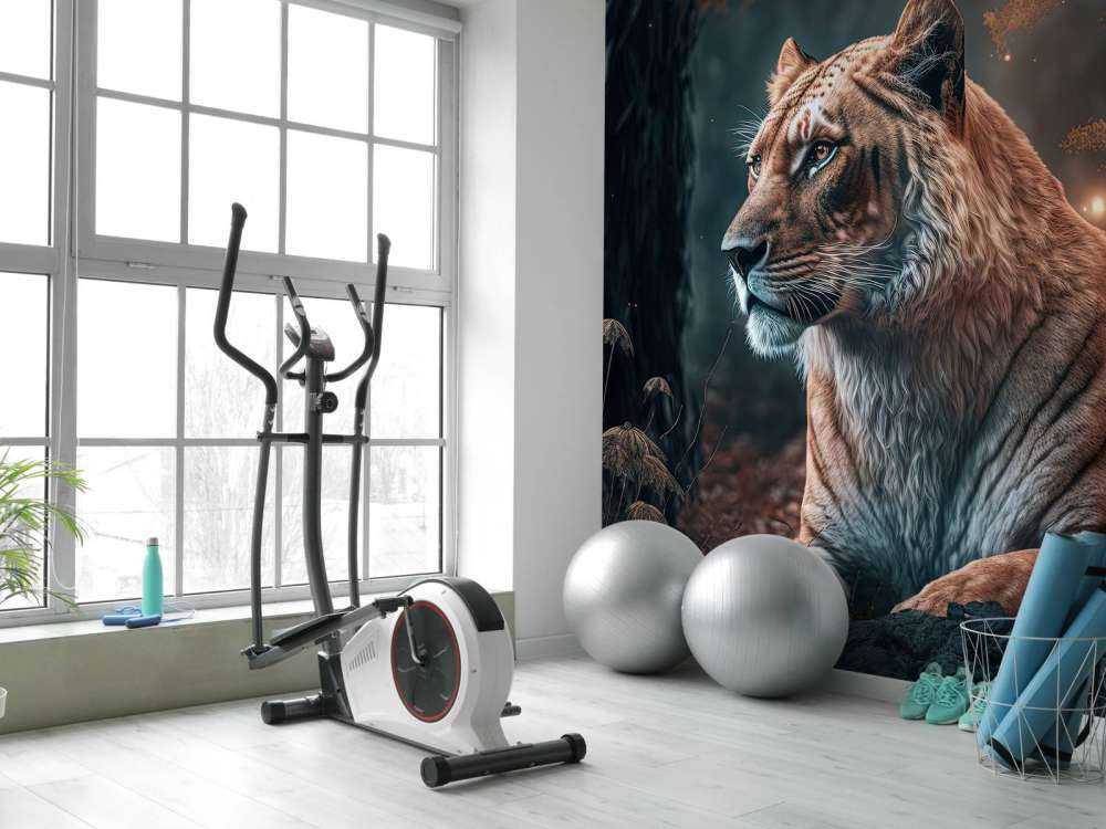 Illustrazione di un leone