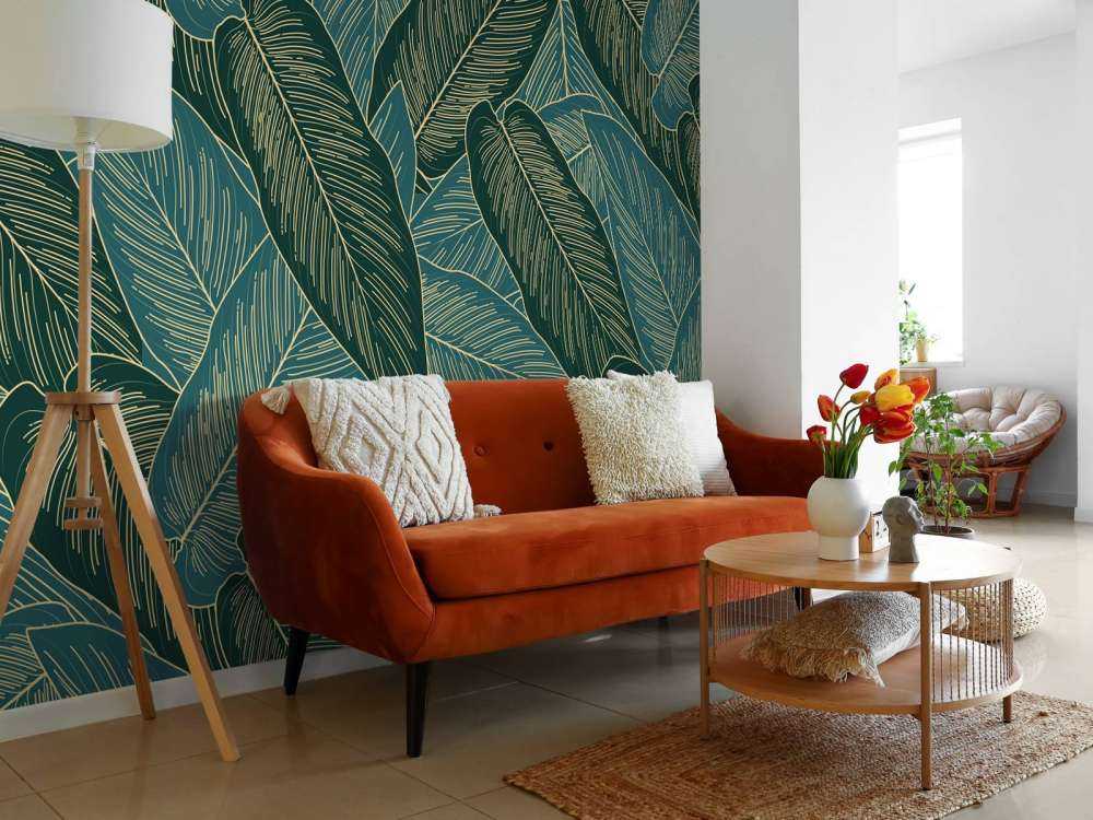 Foglia spaccata dorata