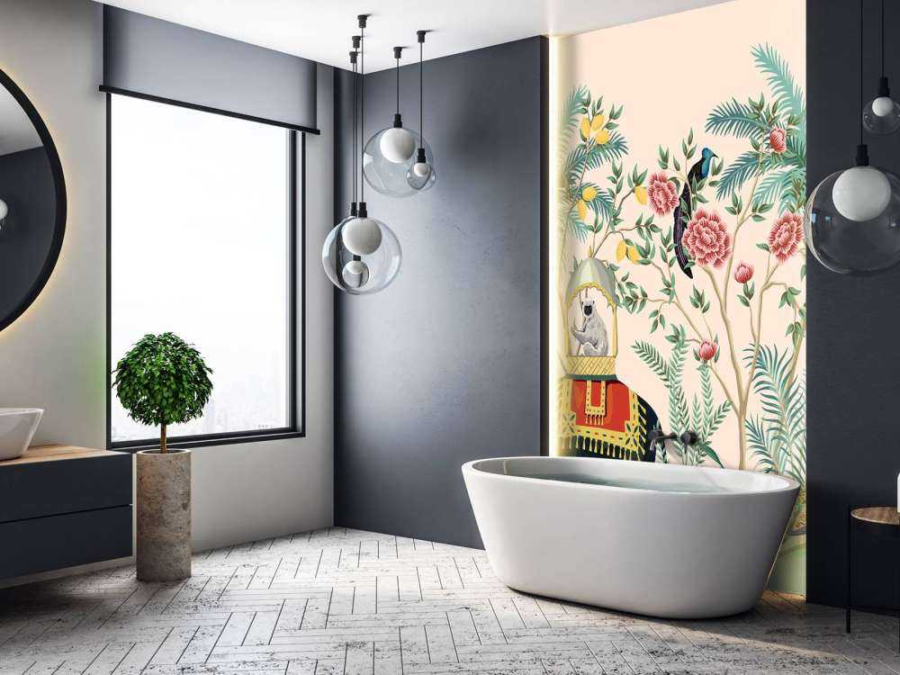 Carta da parati orientale