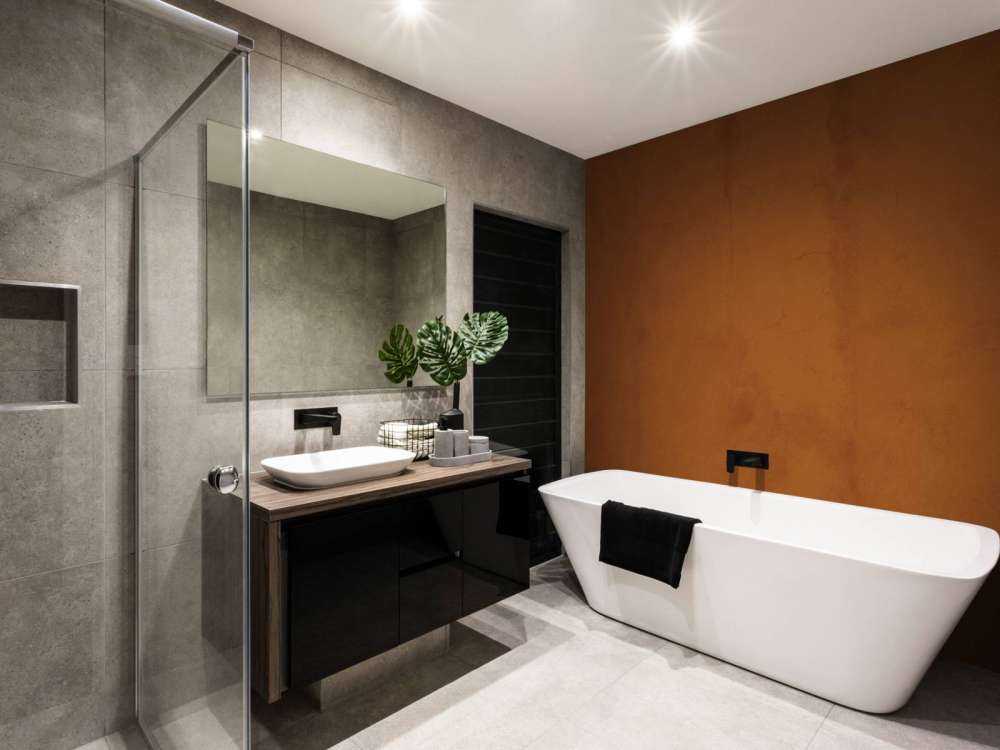 Calcestruzzo rosso marrone chiaro