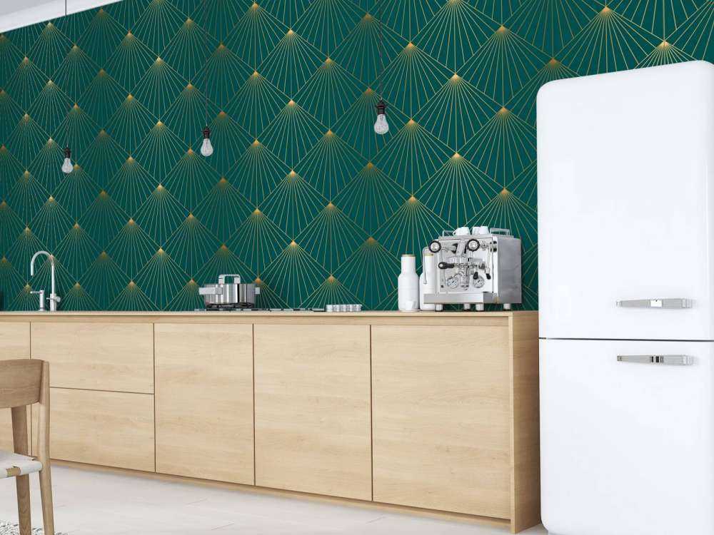 Raggi di sole geometrici