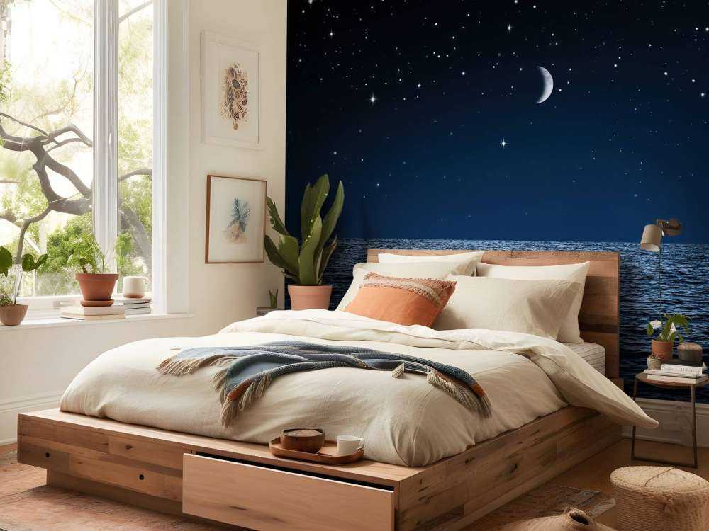 Cielo stellato sul mare