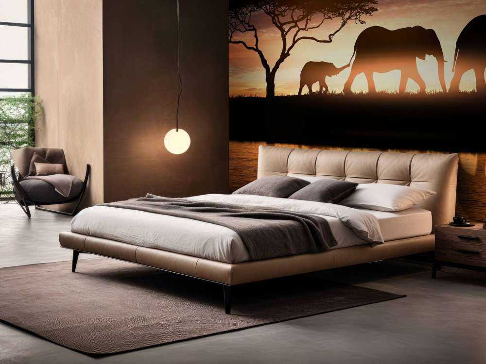 Elefanti nella savana