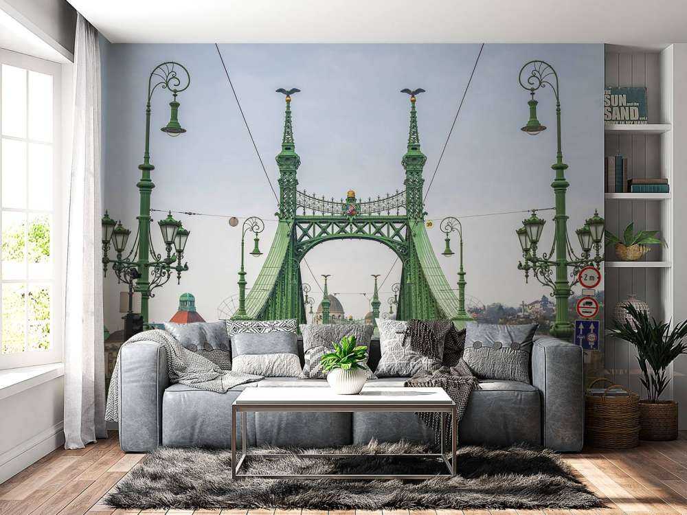 Linea di tram a Budapest