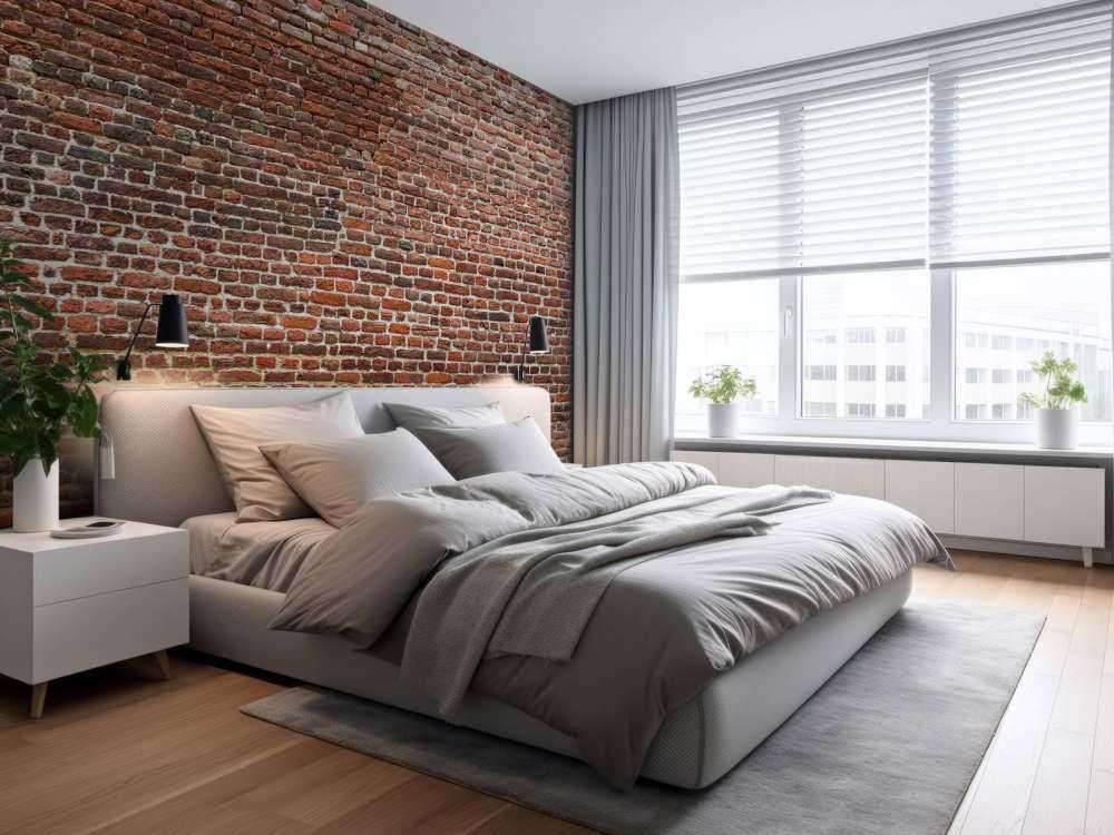 Parete esterna restaurata