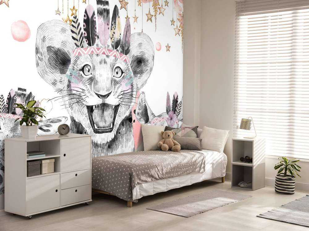 Animali sognanti sotto nuvole stellate