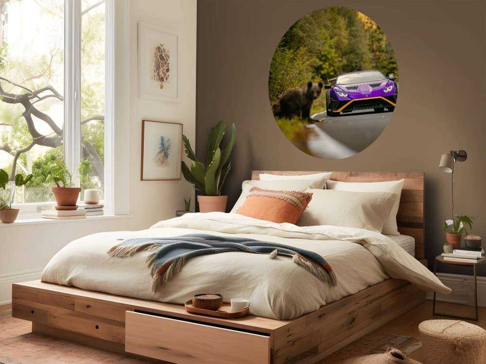 Lamborghini vs. natura selvaggia