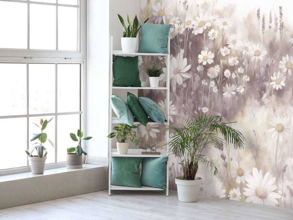 Campo di Margherite Quieto Rosa