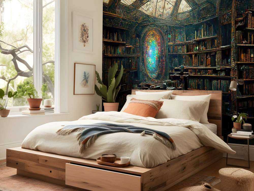 Betoverde boekenzaal