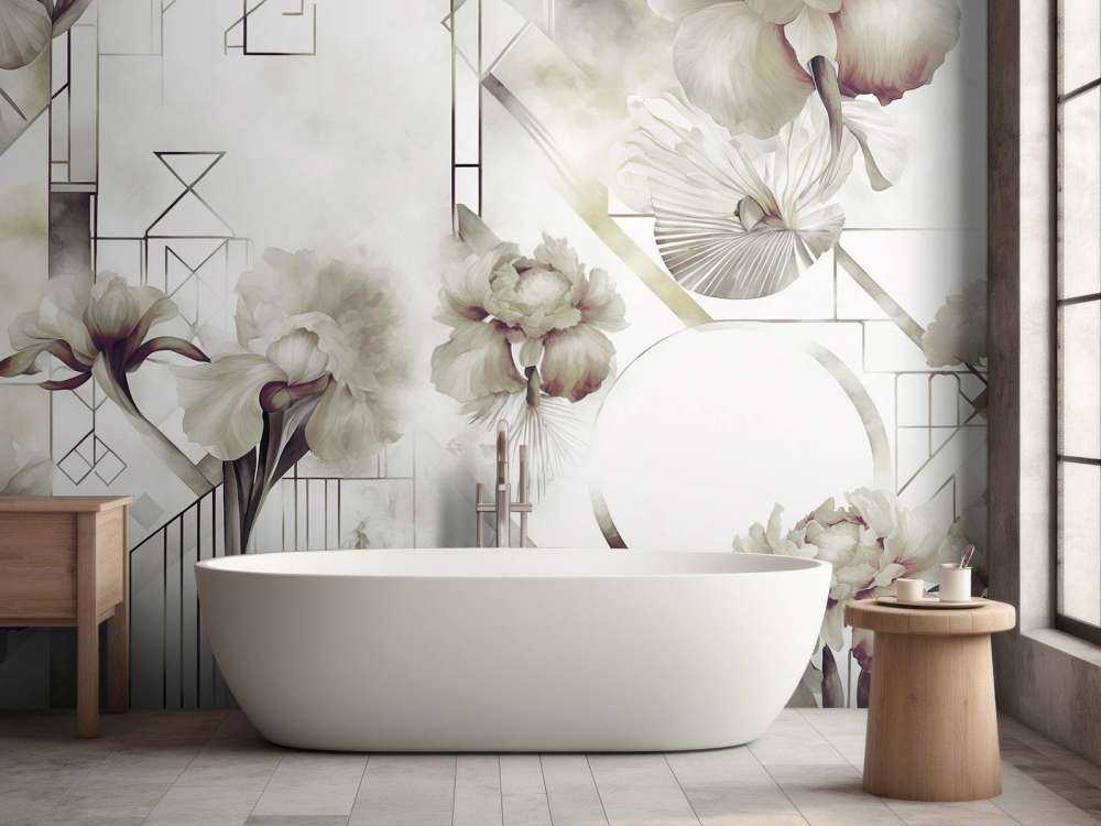 Acquerello Geometria Sabbia