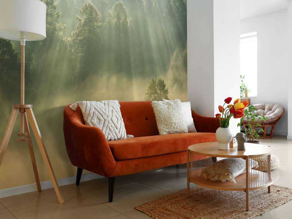 L'alba tra le colline