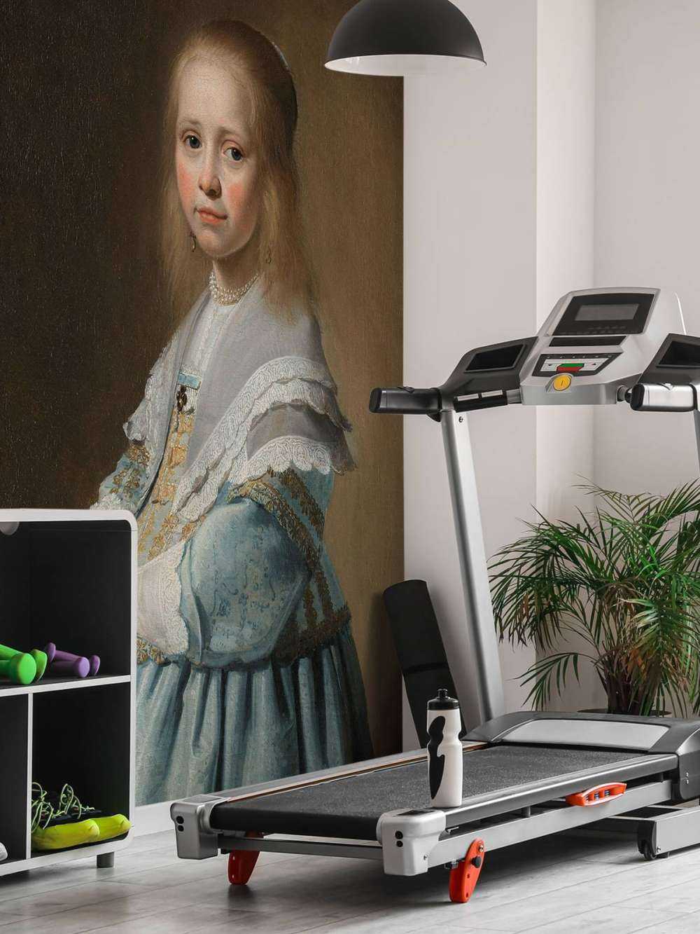 Ritratto di ragazza in blu